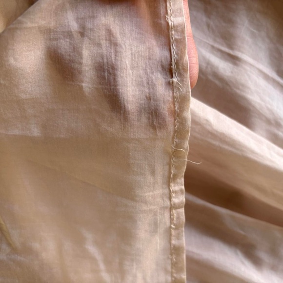 Hazel Ruffled Cream Blouse - Picture 6 of 9